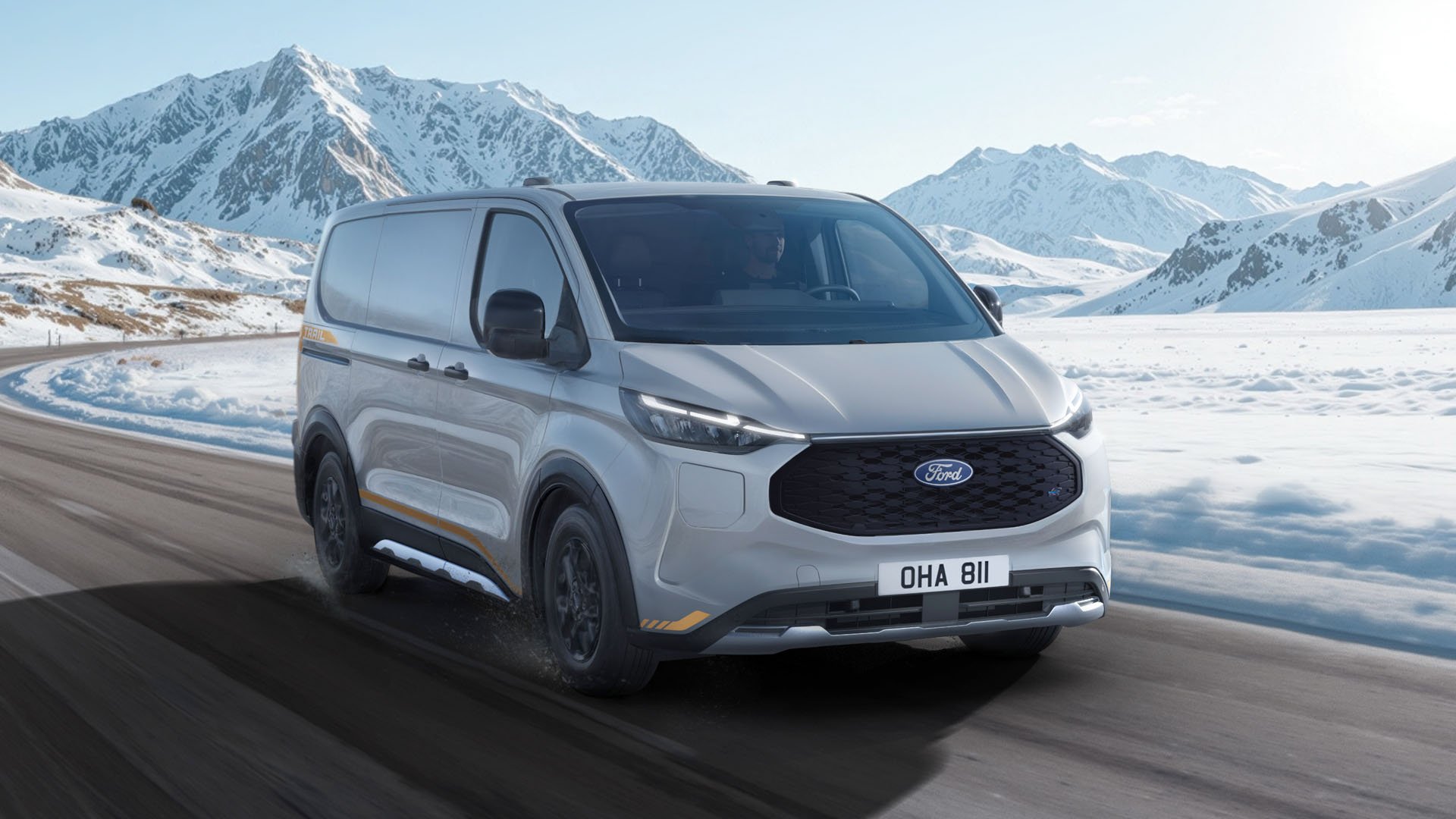 Ford E-Transit Custom има нова система за задвижване на всички колела