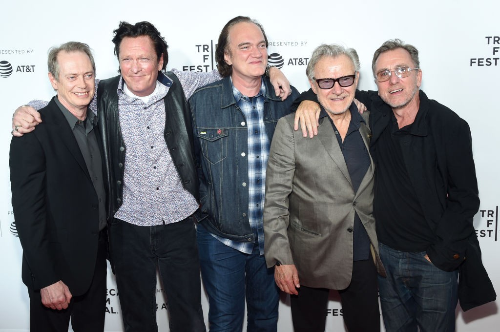 Куентин Тарантино и актьорите от хита