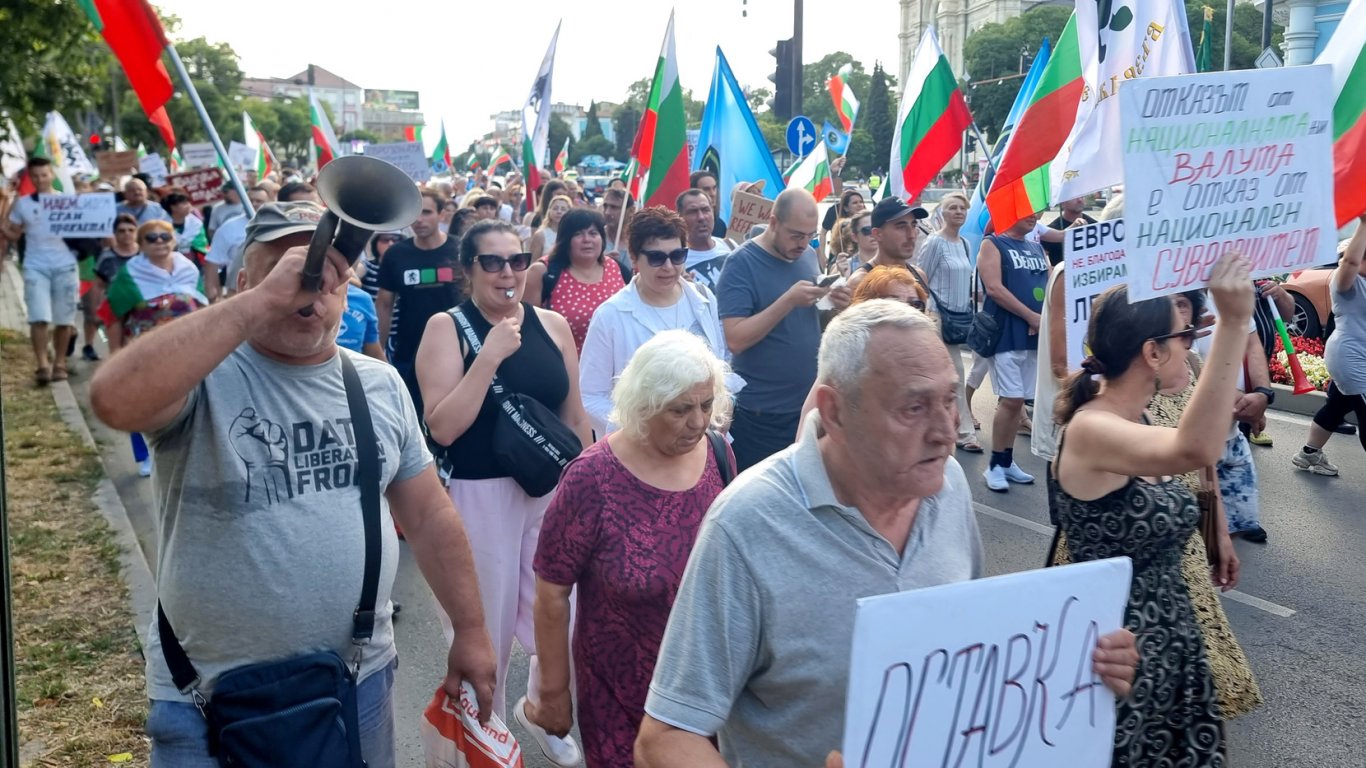 Протестът във Варна