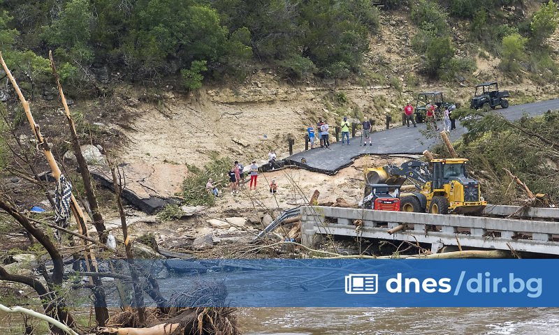 Броят на загиналите при наводненията в Тексас достигна 51, предаде