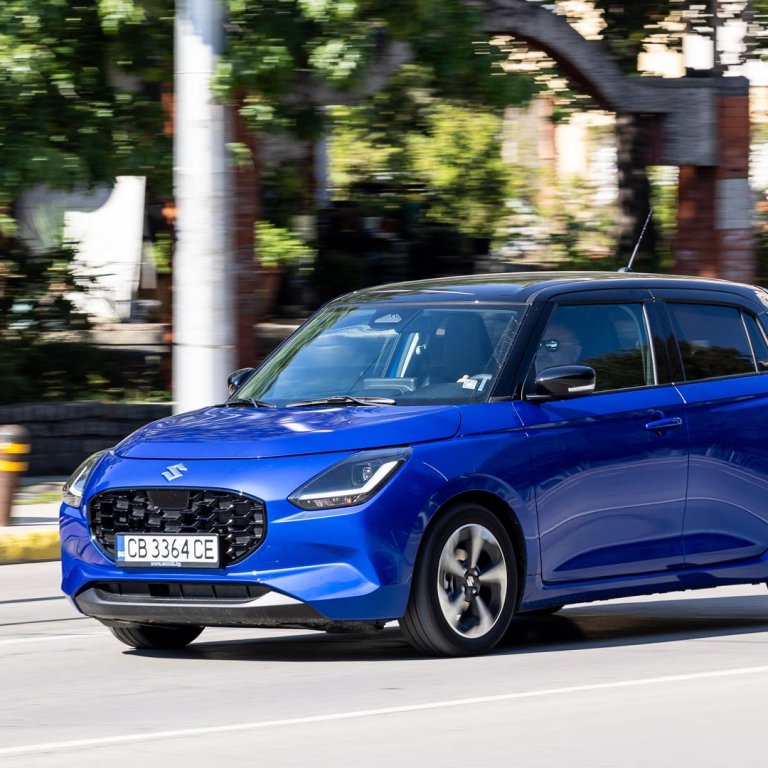 Новото Suzuki Swift е в стихията си с автоматик