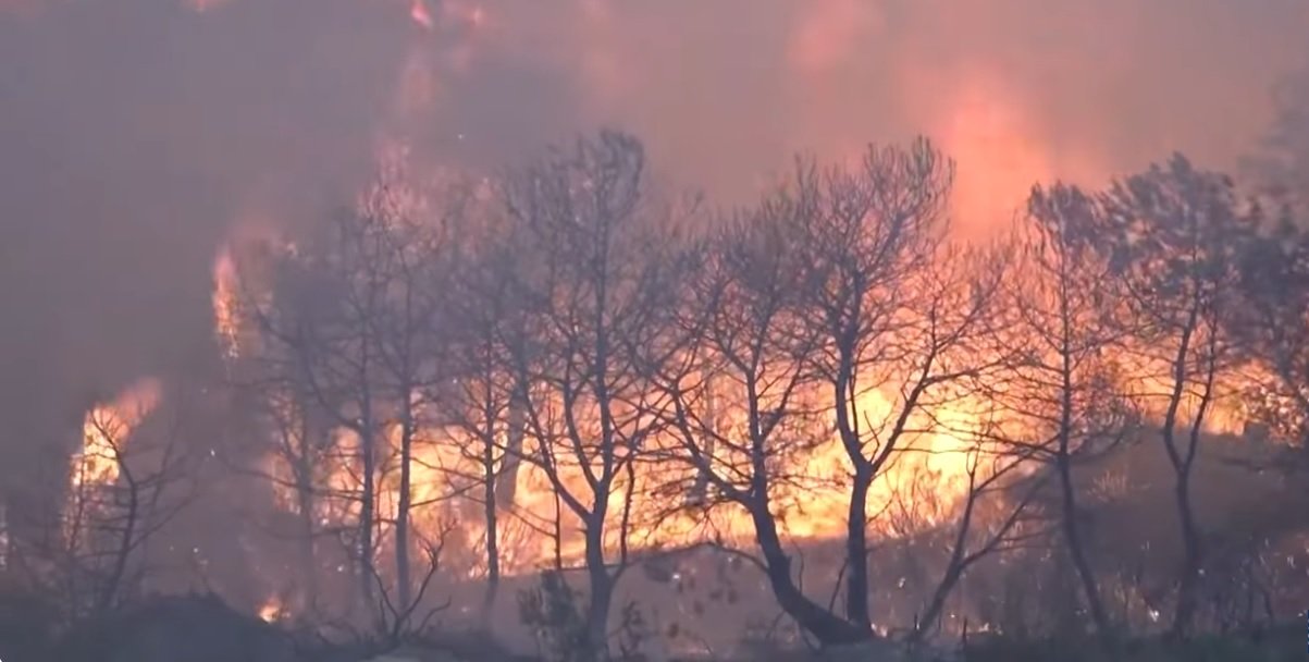  Пожар в Каталуния 