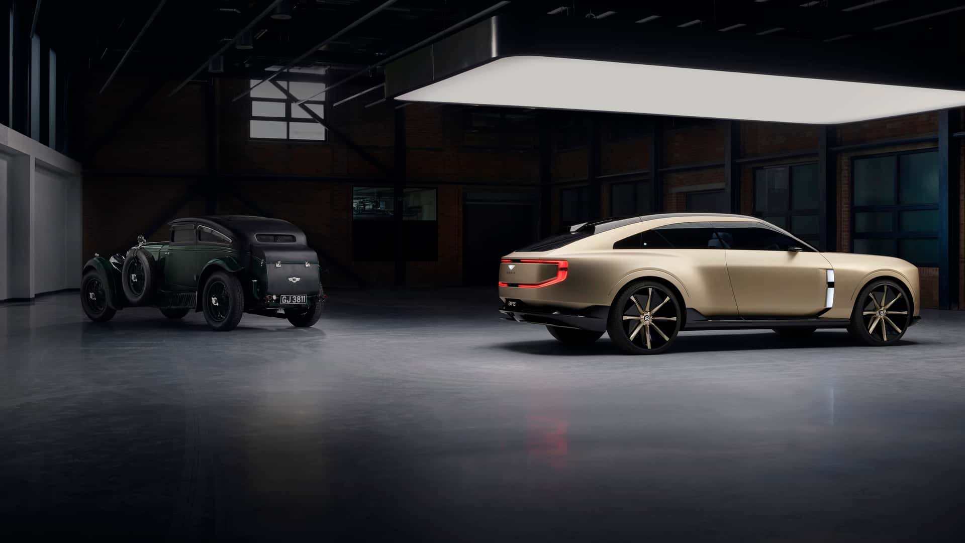Bentley Speed ​​​​Six и Bentley EXP 15