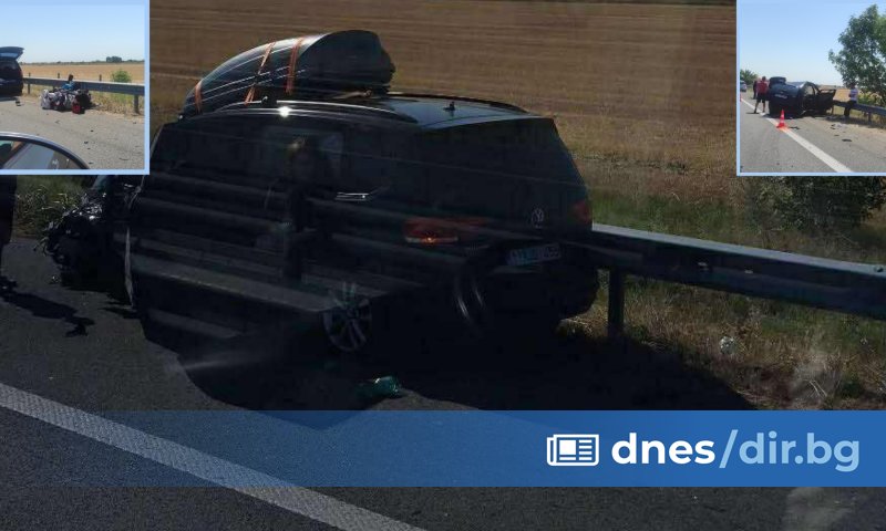 Тежък пътен инцидент в района на 148 км на в