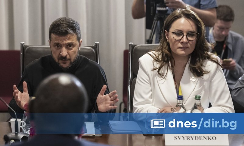 Рокади в изпълнителната власт на Украйна предприе президентът. Володимир Зеленски