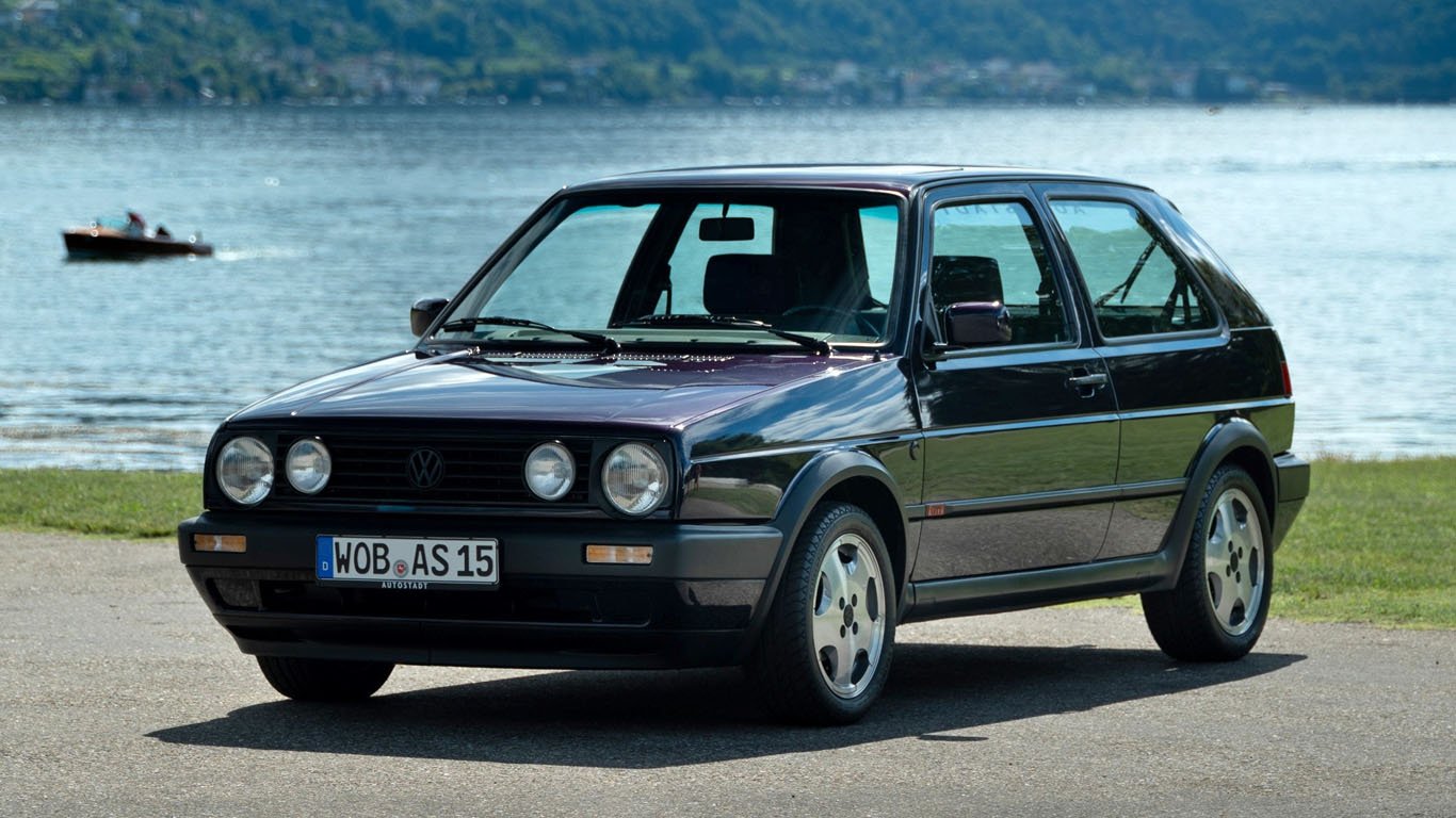 Volkswagen Golf 2 Fire and Ice от 1990 г.
