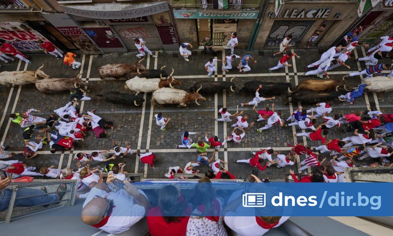 Осем души бяха ранени в последния ден от тазгодишното надбягване