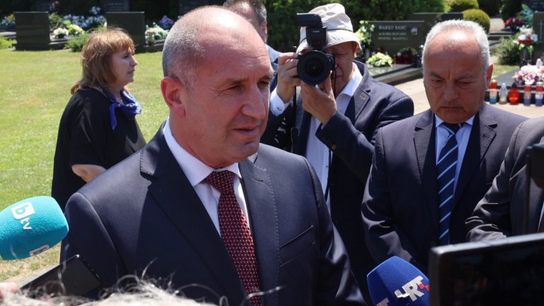 Румен Радев: Правата на сънародниците ни в РСМ е проблем на Скопие 