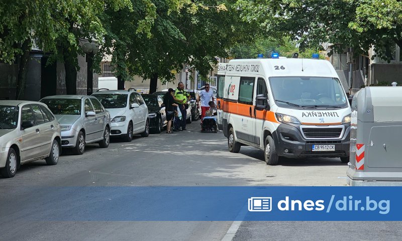 Ток от електрически е е ударил дете във , то