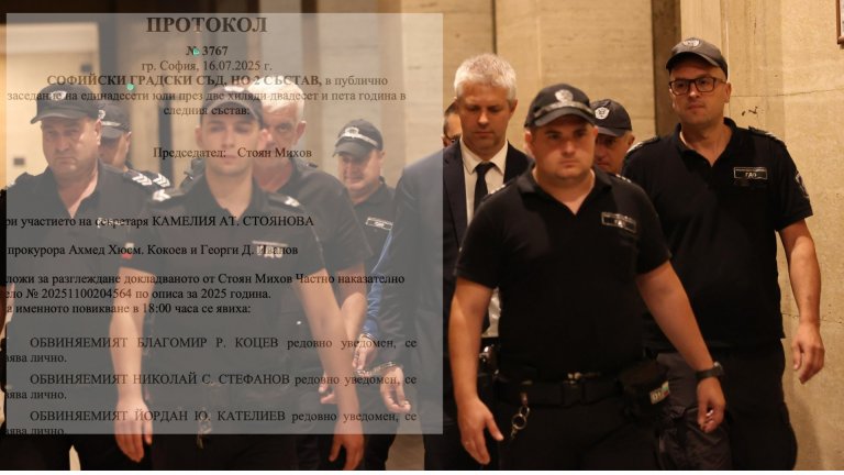 СГС публикува целия протокол от гледането на мярката на Благомир Коцев