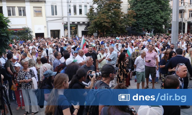 Протести в подкрепа на арестувания кмет на Варна Благомир Коцев