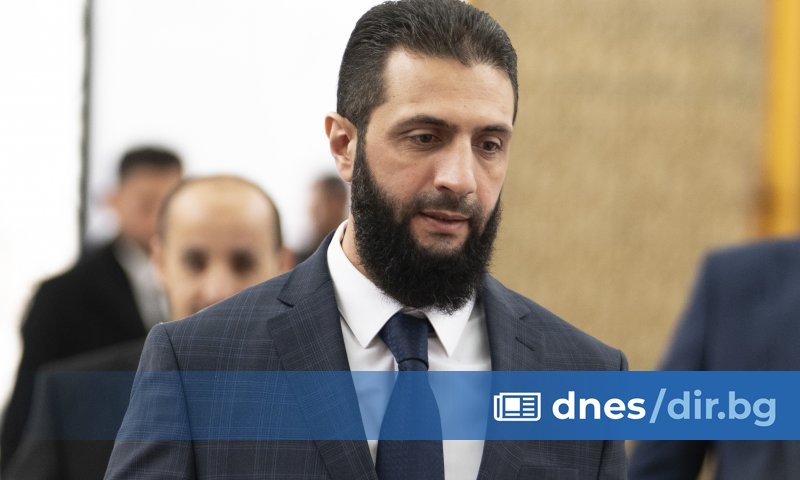 Сирийският президент Ахмед аш Шараа обвини днес Израел, че се