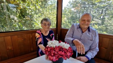 87-годишната младоженка Гина Карагьозова: На тази възраст няма изневяра, имаме си вяра