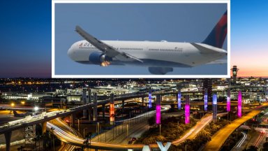 Самолет на американската компания Делта Еърлайнс бе принуден да се