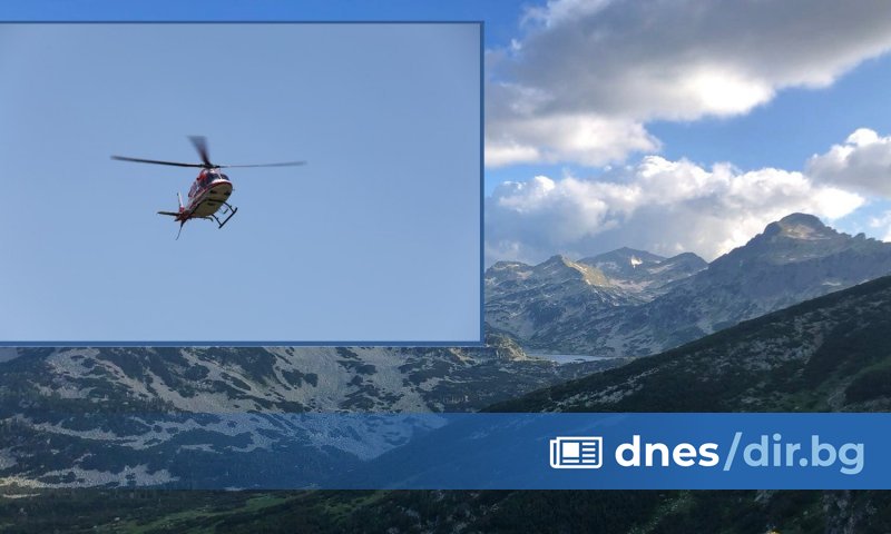 Жена е пострадала тежко над хижа Яворов в Пирин, съобщиха