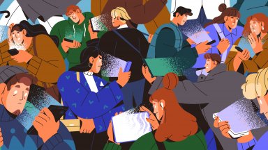 Към това учените добавят и притеснението че другите участват във важни