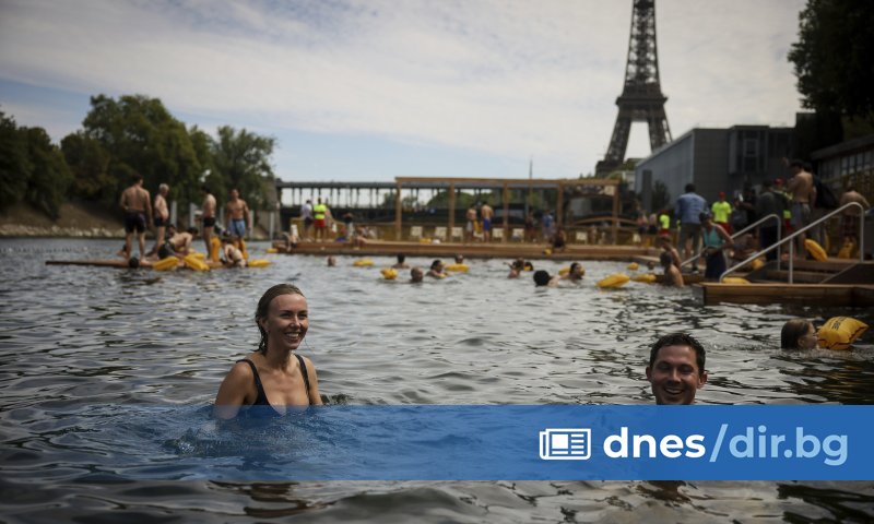 Над 50 000 души досега са се изкъпали в Сена,