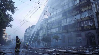 При руски удари в 4 района на Киев през изминалата