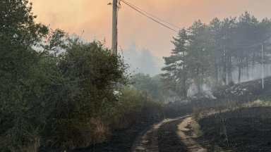 Частично бедствено положение в община Костинброд, пожарът е обхванал 3 села, приближава и 4-то