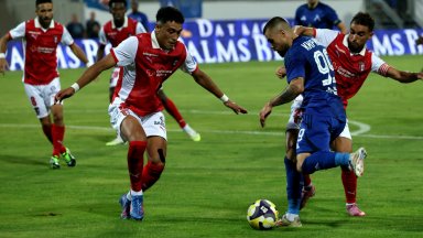 Нашите в Европа: "Левски" - Брага 0:0, вдъхновена игра на "сините" (на живо)