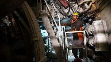 50% от тунела на метрото в "Слатина" е готов, пускат участъка през "Подуяне" тази година