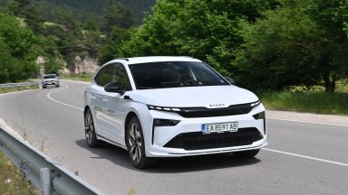 Skoda Enyaq се преобрази с ново лице (тест-драйв)