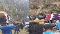 Автобус пропадна в 50-метрова пропаст в перуанските Анди, жертвите са най-малко 18, сред тях и деца