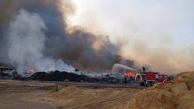 Възникналият пожар в близост до съоръженията на ТЕЦ Бобов дол