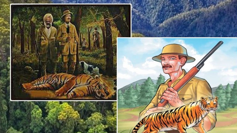 Писателят, който уби 19 тигъра и 14 леопарда, за да защити хората