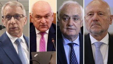 Двамата бивши български премиери Димитър Главчев и Николай Денков