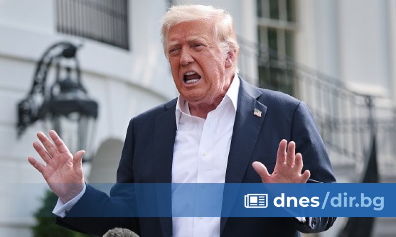 Президентът на САЩ Доналд Тръмп заяви, че е наредил на
