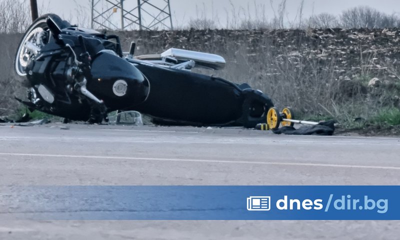 22-годишен мотоциклетист е загинал при катастрофа на магистрала Тракия, съобщиха от