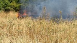 Отвориха за  движение пътят от София към Варна след пожар при Боаза
