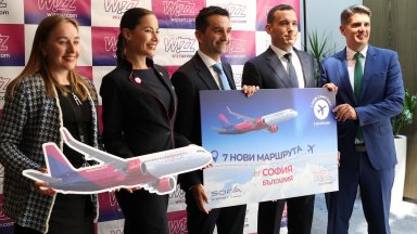 Полети от София до седем нови дестинации ще изпълнява авиокомпания