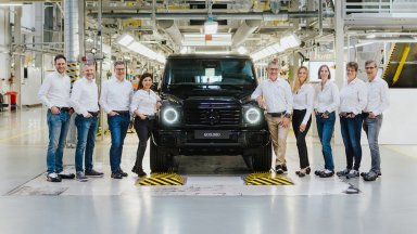 Mercedes-Benz произведе 600 000 бройки от легендарната G-класа