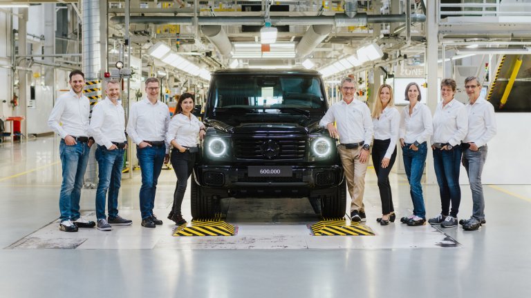 Mercedes-Benz произведе 600 000 бройки от легендарната G-класа