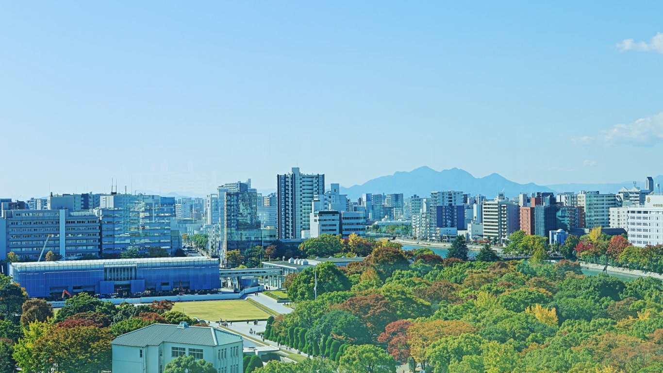  Днес Хирошима е дом на близо 1,2 милиона души 