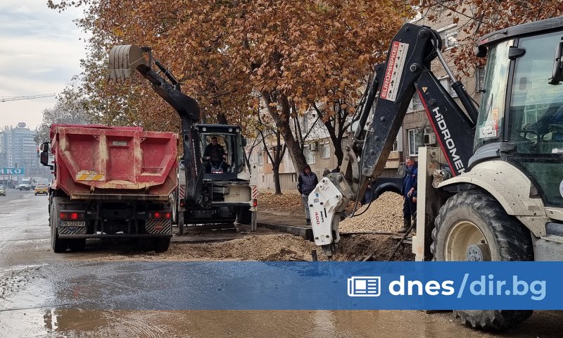 Отстранени са авариите в район Западен в Пловдив, съобщиха от