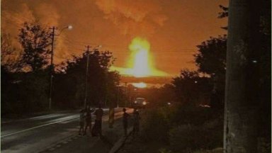 Руската армия взриви газопровод в Украйна, минаващ и през България (снимки/видео)