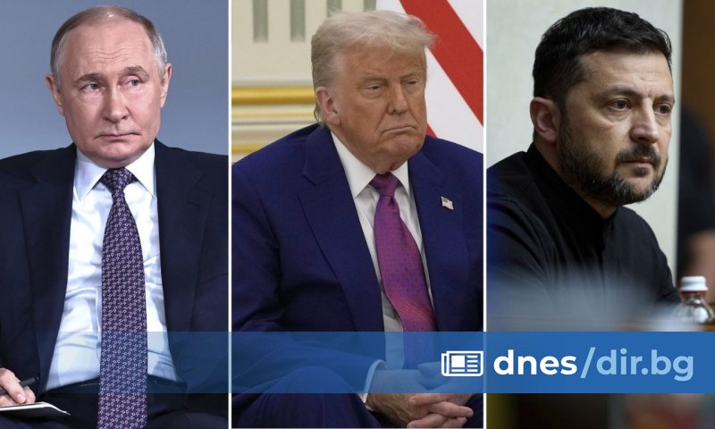 Президентът на САЩ Доналд Тръмп е съобщил на украинския президент