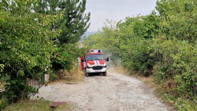 Криминално проявен запали огън на нерегламентирано сметище до гробищата в Асеновград