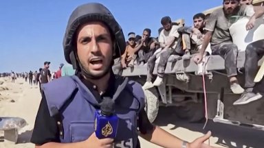 Още един палестински журналист е бил убит при снощния удар