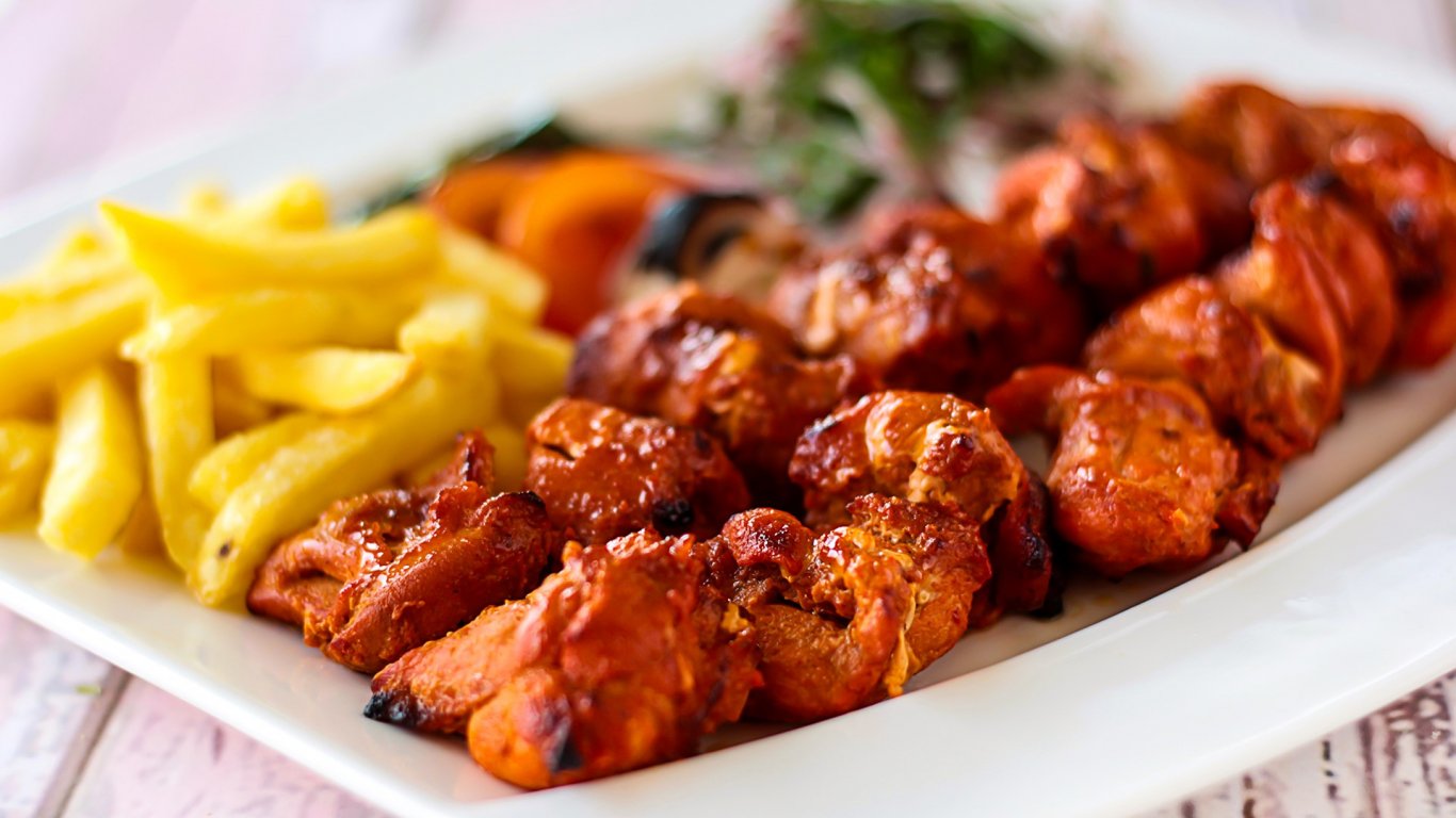 Изкусително: Пилешки "Шиш таук"