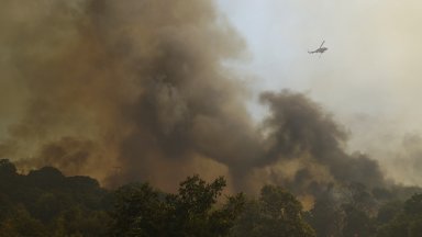 Горски пожари, подхранени от гореща вълна и силни ветрове, бушуват в цяла Европа