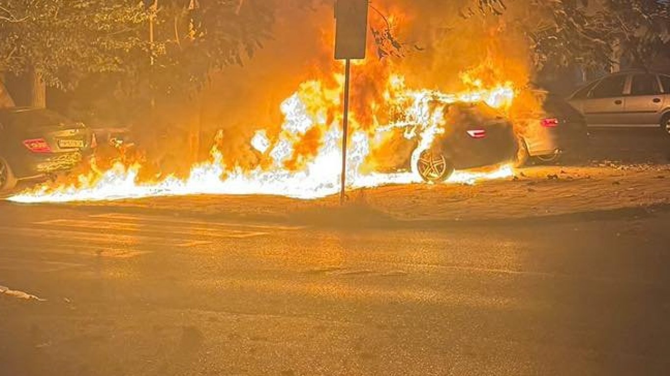 Изпепелиха колата на началника на полицията в Козлодуй