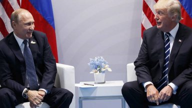 Президентите на САЩ и Русия Доналд Тръмп и Владимир Путин