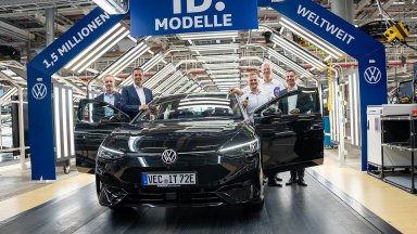 Volkswagen достави 1,5-милионния електромобил в света от ID. гамата