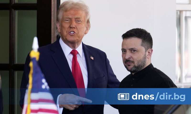 Американският президент Доналд Тръмп призова Володимир Зеленски да пристъпи към уреждането