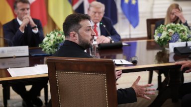 Президентът на САЩ Доналд Тръмп е прекъснал разговора с европейските