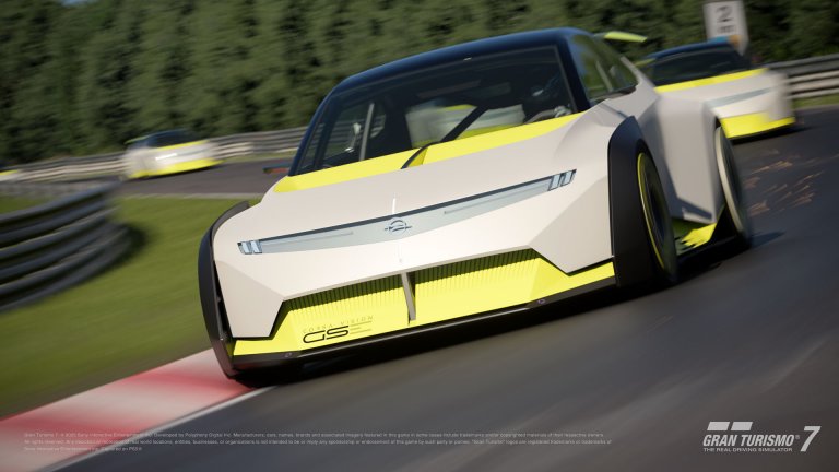 Opel Corsa GSE Vision Gran Turismo вдига 100 км/ч само за 2 секунди (видео)